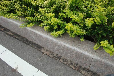 Special-shaped grinding and processing method for granite curbstones